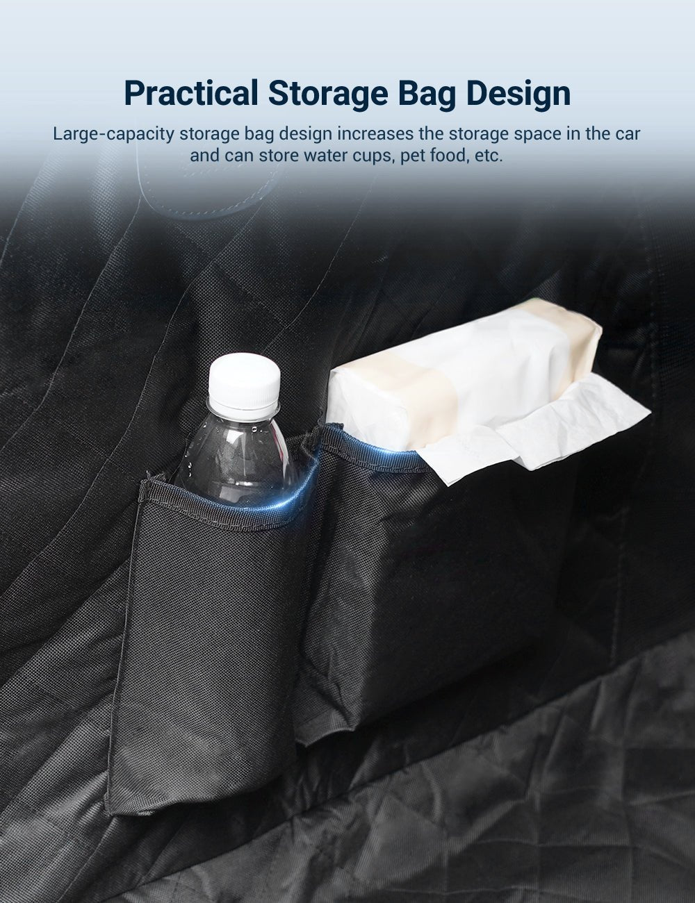 RideGuard™ protects your interior from fur, dirt, scratches, and spills while giving your dog a safer, more comfortable place to ride.